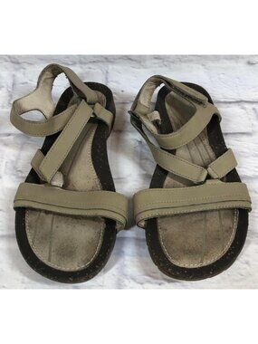 Teva Womens 7/38 1007300 Cabrillo Crossover Leather Strappy Sandals